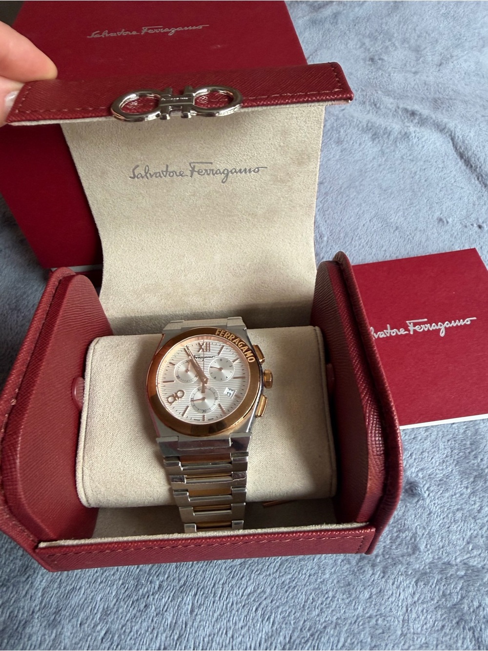 Salvatore Ferragamo Vega chronograph watch